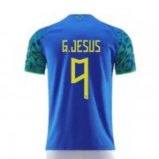 Fotballdrakter Brasil VM 2022 Gabriel Jesus 9 Bortedrakt..